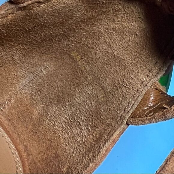 Tory Burch Bailey Braided Ankle Strap SOHO Lux Suede Espadrille Wedge Sandals 9 - Picture 13 of 13